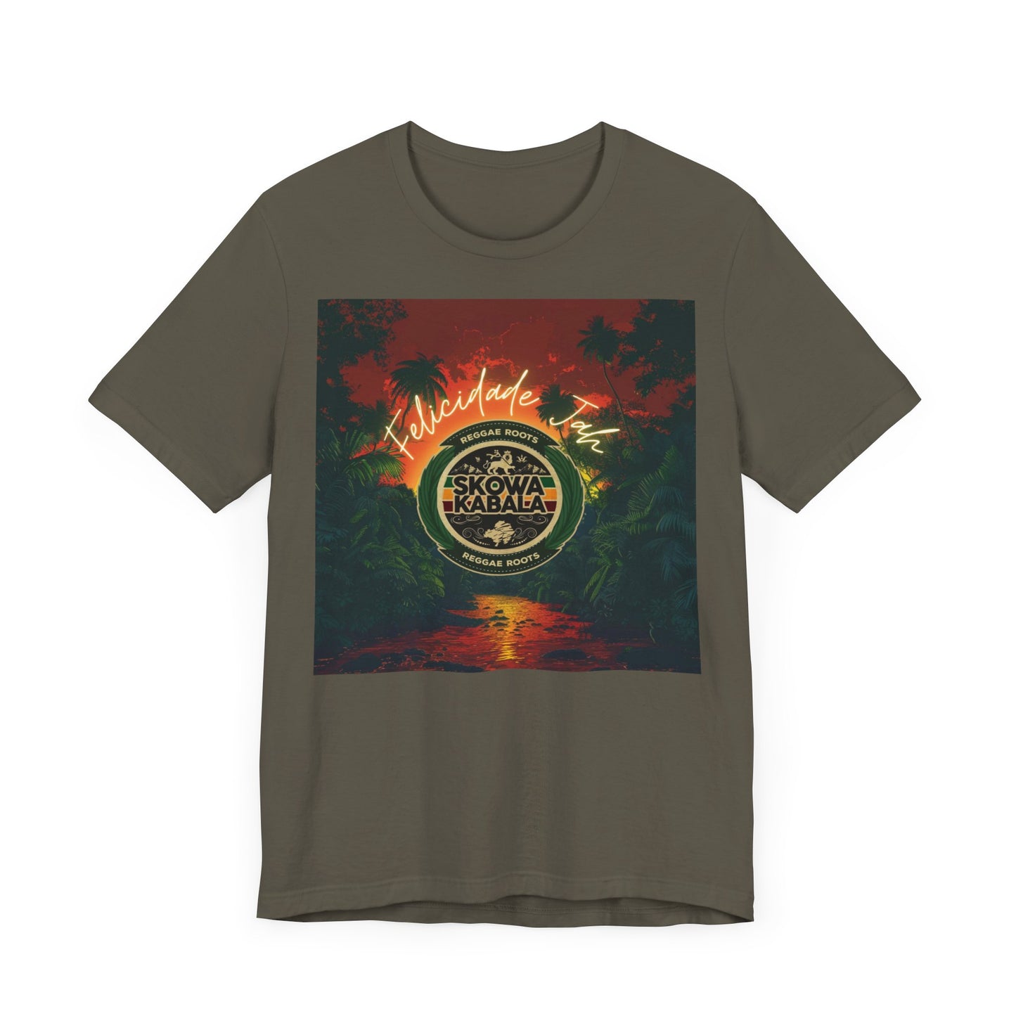 T-shirt  Reggae Jah Paradise