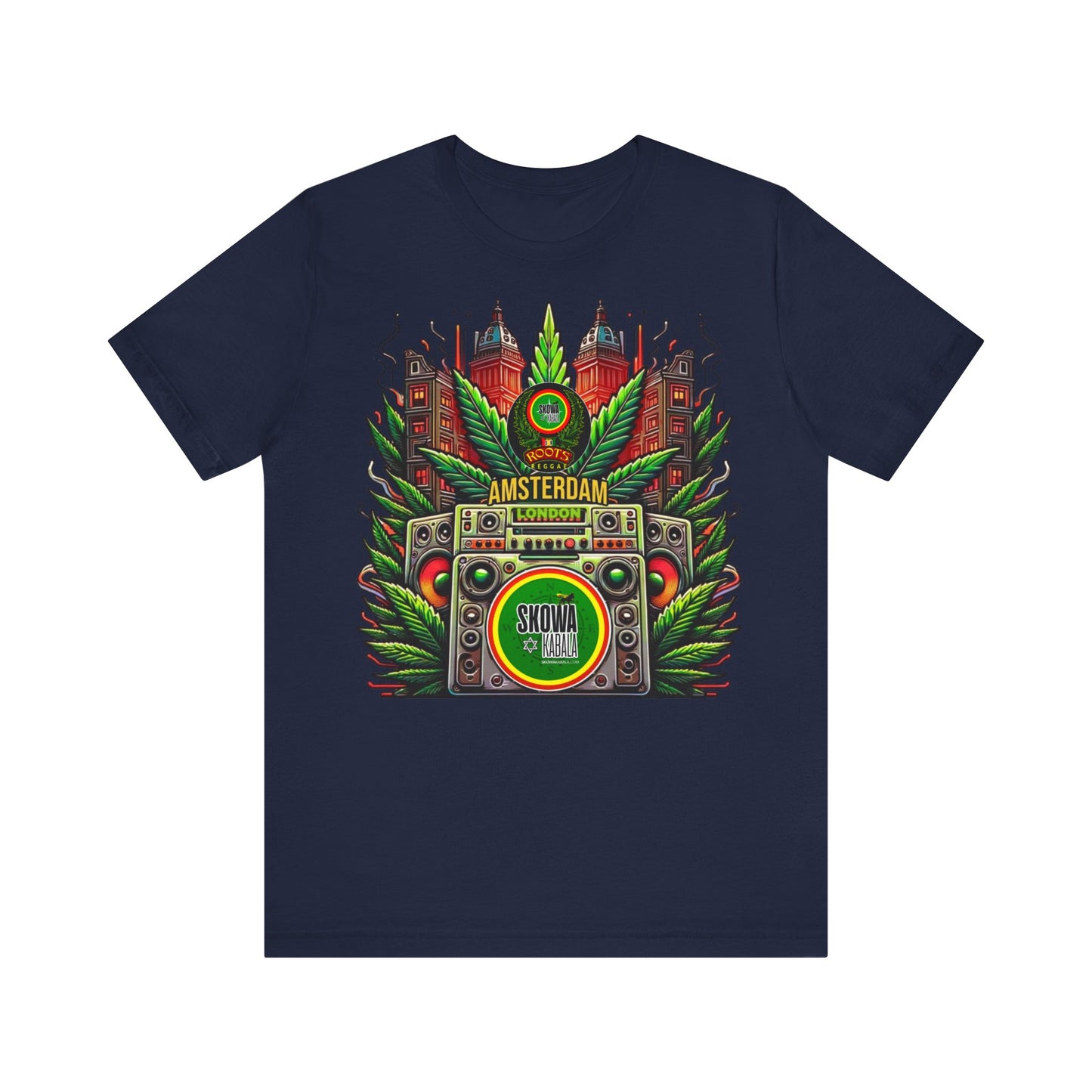 T-Shirt  Reggae Surf and Reggae Roots Amsterdam