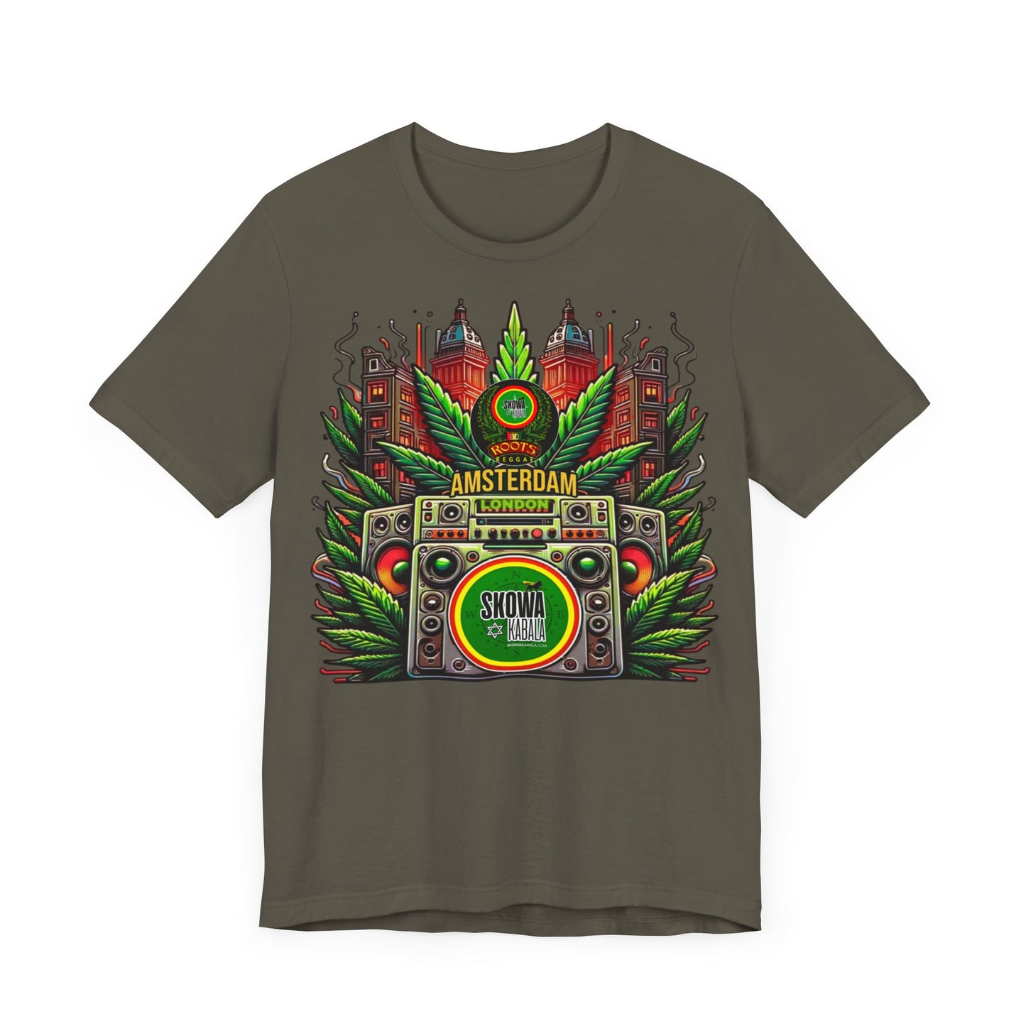 T-Shirt  Reggae Surf and Reggae Roots Amsterdam